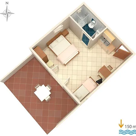 Studio Lokva Rogoznica 6005a